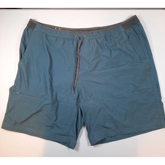 Columbia Pull On Shorts Drawstring Zip Pockets Lightweight Stretch Mens XXL - Picture 1 of 13